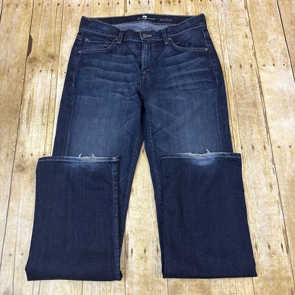 7 For All Mankind Jeans Austyn Mens Size 30 (31X32) - Picture 3 of 13